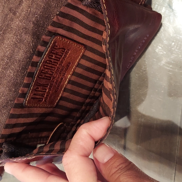 Jack Georges Leather Waist Pouch - Picture 10 of 13